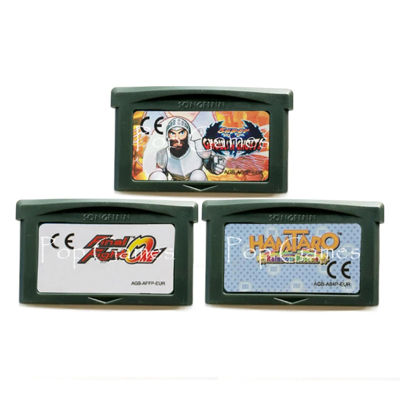 

Hamtaro Rainbow Rescue Final Fight One Super Ghouls N Ghosts for 32 Bit Video Game Cartridge Console Card Handheld Player EU