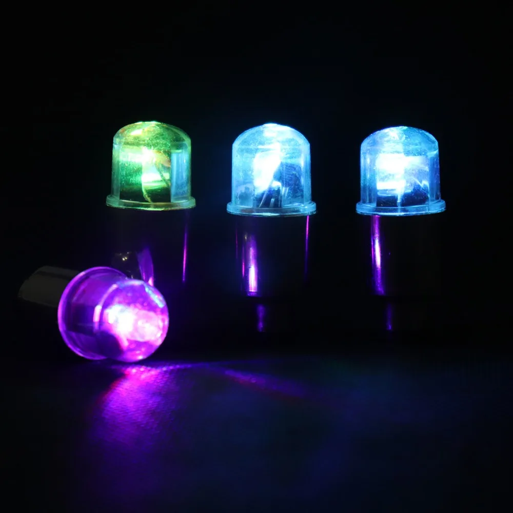 Universal 2pcs Car Wheel Lights Alloy Double Sense Smart