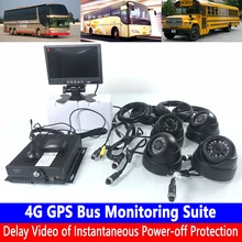 Коаксиальный HD 4 канала 720 P миллионов HD пикселей SD карты хост системы мониторинга 4G gps автобус комбайн/такси/грузовик
