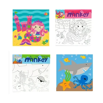 

Drawing Kids Toys 3d Pen juguetes Painting Montessori Toys Coloring Draw Dinosaur Mermaid Pony Marine Educational speelgoed Toy