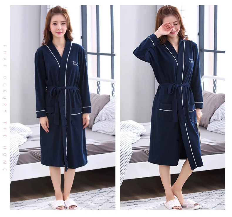 BabYoung Winter Robes For Women Japanese Kimono Cotton Long Sleeve ...