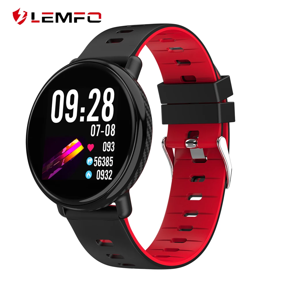 

LEMFO K1 Smart Watch IP68 Waterproof IPS Color Screen Heart Rate Blood pressure Monitor Fitness tracker Sports Smartwatch Men