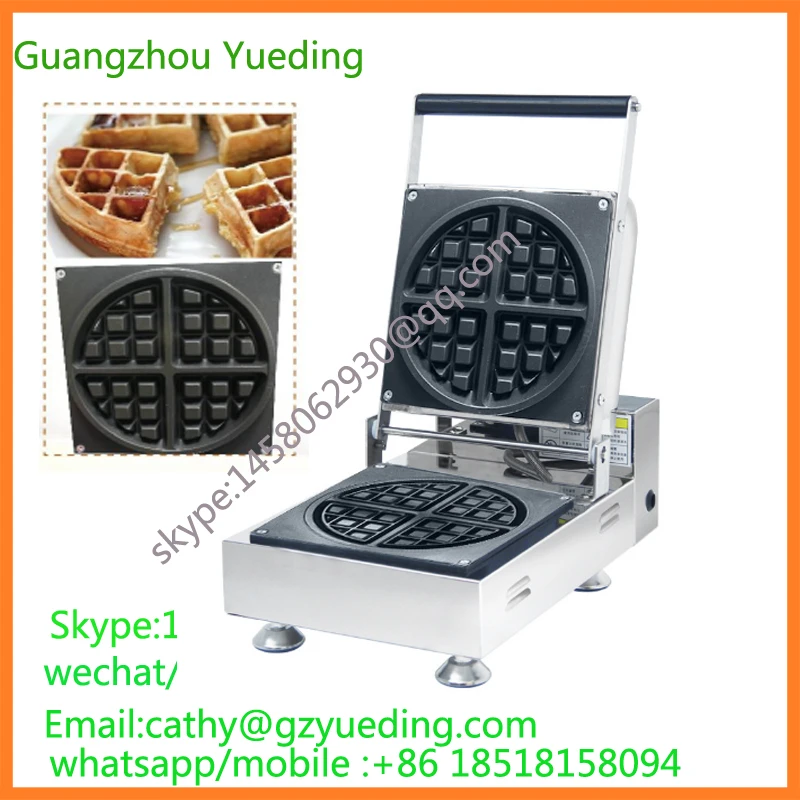 

factory price stainless steel 201 Industrial Liege Waffle Maker For Sale