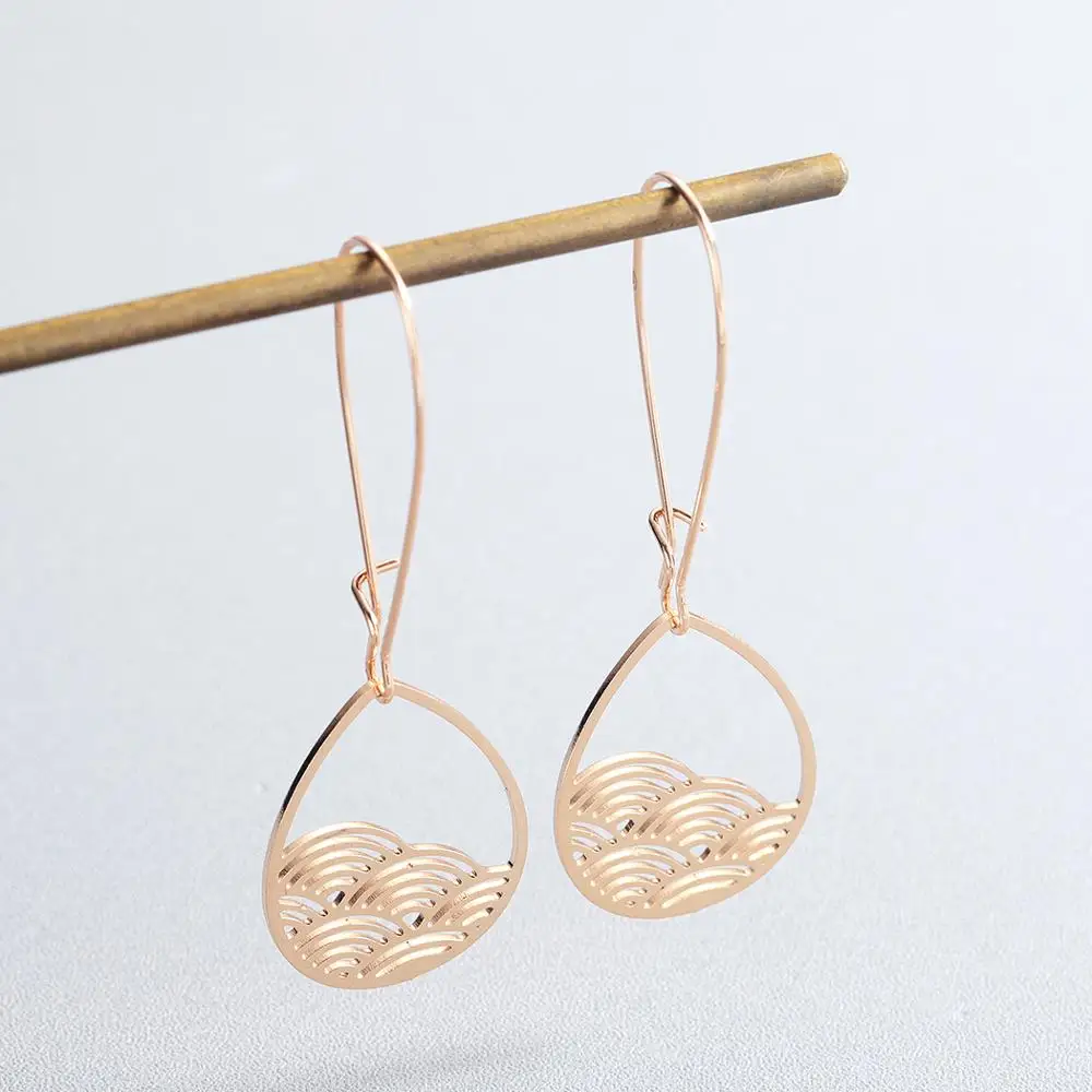 

CHENGXUN Fashion Cloud Teardrop Charm Earrings for Women Lady Cloud Findings Fit For Earring Office Lady Jewelry Elegant