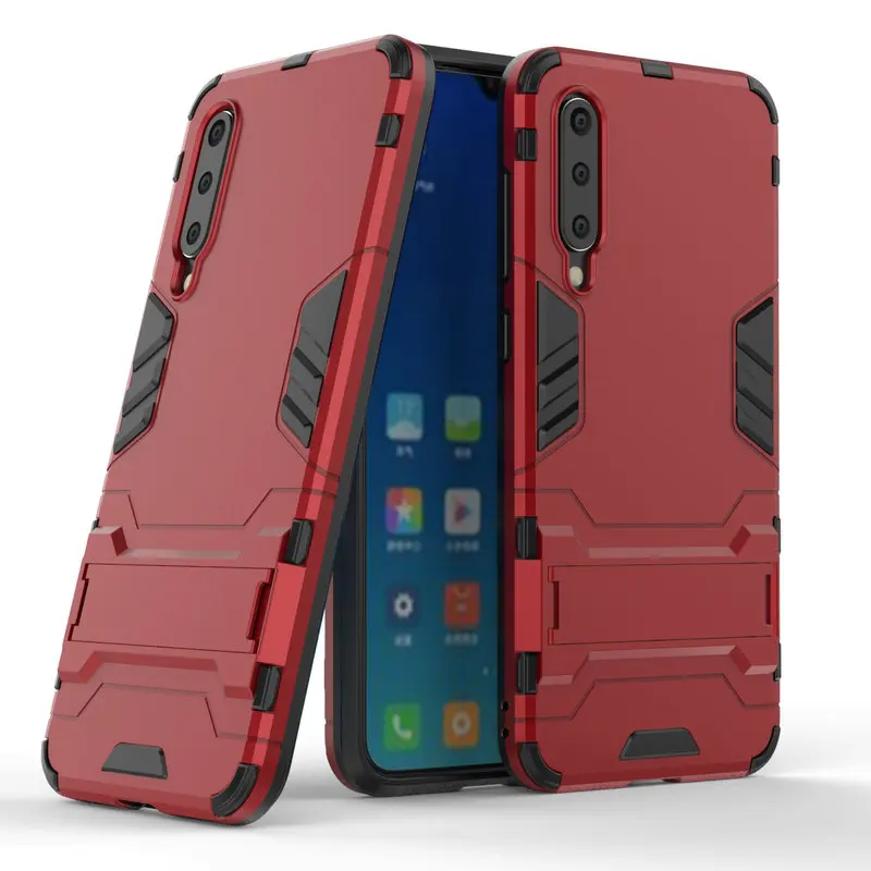 

Armor Shockproof Case For Xiaomi Mi 9 Mi9 6.39" 3D Shield PC+Silicone Phone Case Cover For Xiaomi Mi 9 SE Mi9 SE 5.97" Case
