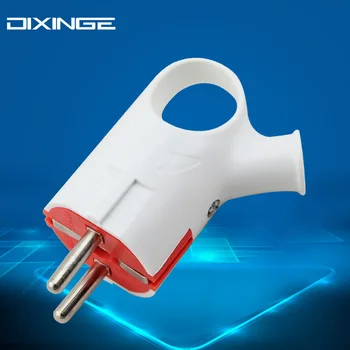 

5 pcs / lot, 16A250V European-style plug, full copper EU regulations plug, for home, industrial use, Free Delivery