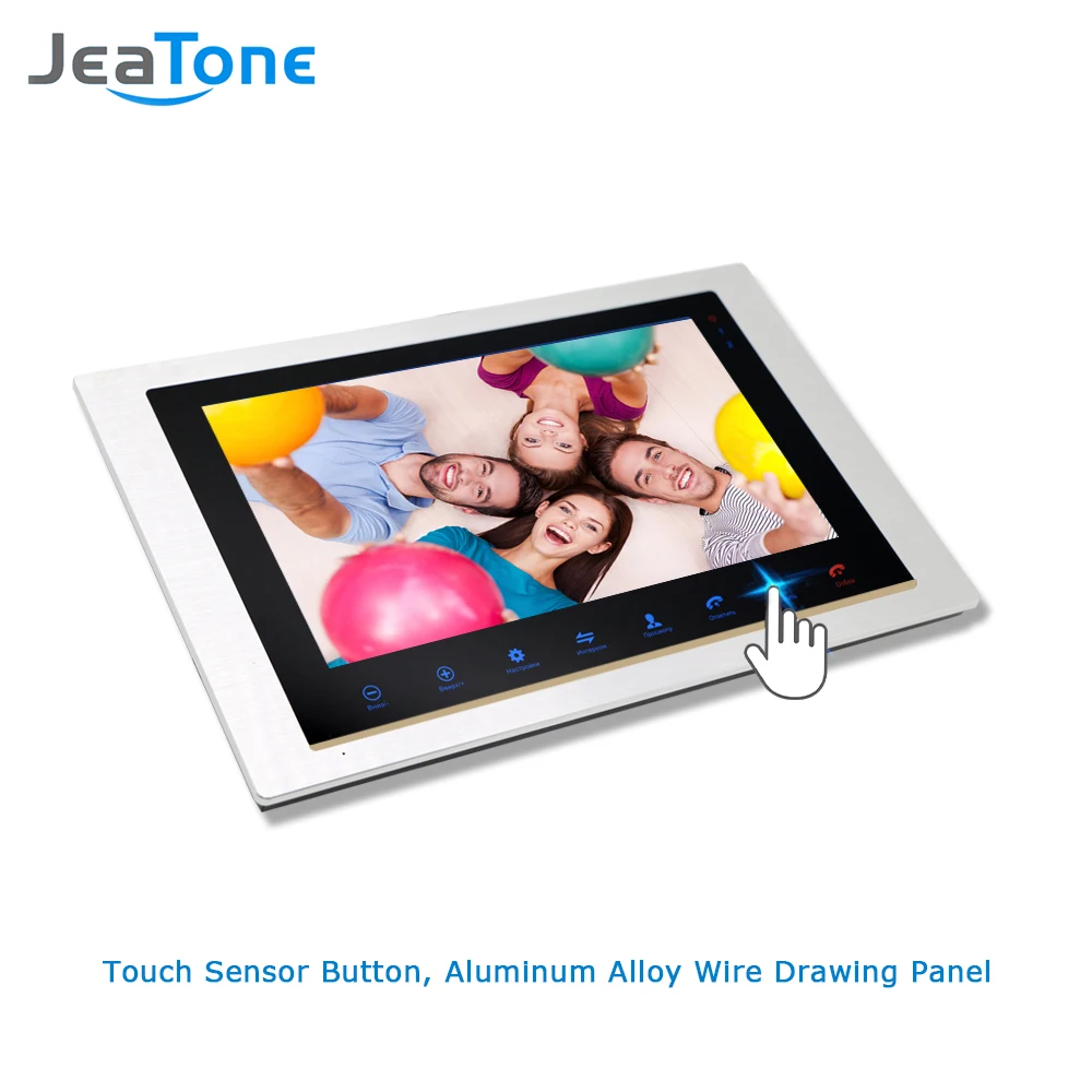10''big Screen Door Phone Intercom monitor