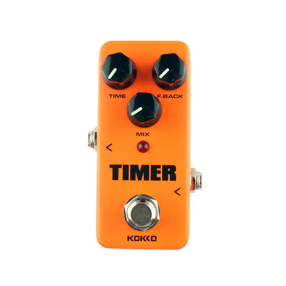 

KOKKO FDD2 Timer Delay Electric Guitar Pedal de Alta Calidad Portatil Guitarra Effects For Musical Instruments Parts Accessories