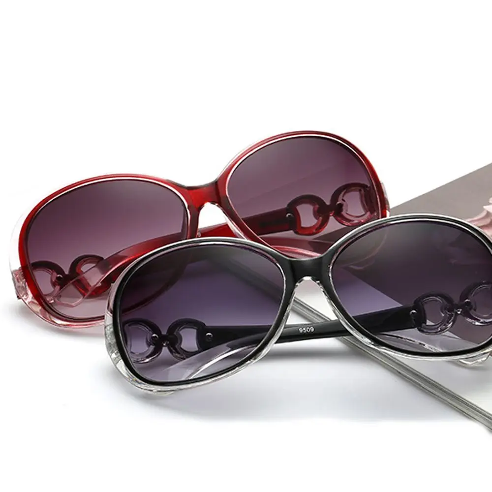 Women New Fashion Anti UV Sun Visor Sunglasses Resin Classic for