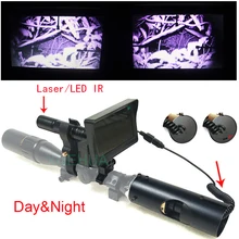 Новейший открытый охотничий оптический прицел Тактический Цифровой Инфракрасный ночное видение охотничьи камеры использовать в дневную или темную ночь