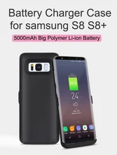 Battery Charger Case For Samsung S8 S8 plus s8+ Backup External Battery Power Bank For Galaxy S8 Portable Powerbank Charger Case
