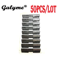 50 шт./партия, новинка, распродажа, замена для GameBoyAdvance, черный цвет, игровая консоль, задняя бирка для мальчика, Advance Label, наклейка, чехол, оболочка