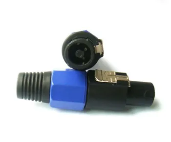 

5PCS 4 Pin Speakon Speaker Connector Male Audio Plug Locking Design