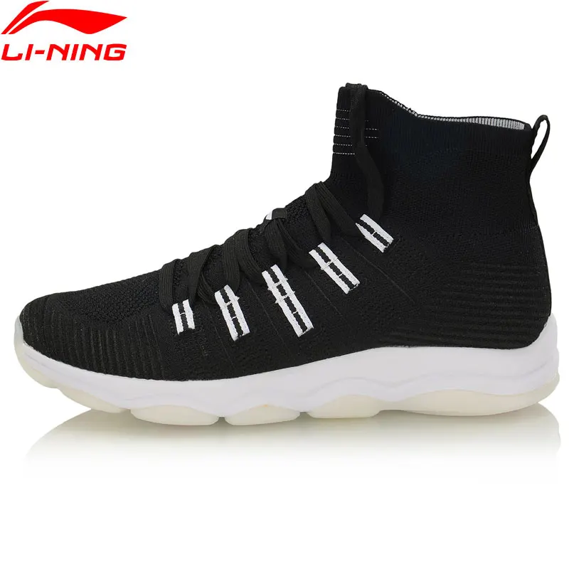 

Li-Ning Men NO BOUNDARIES Cushion Training Shoes Mono Yarn Breathable High-Cut LiNing Sport Shoes Sneakers AFJP027 SJAS19