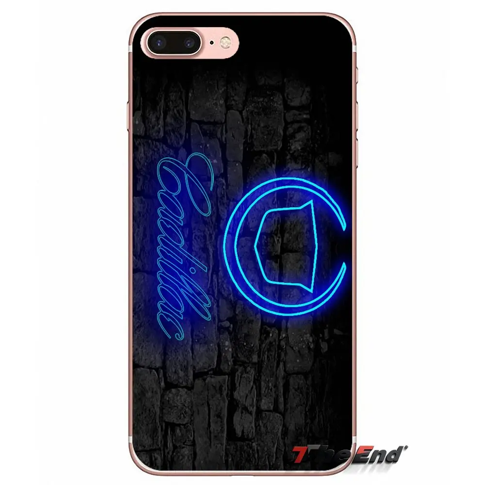 Для Samsung Galaxy S3 S4 S5 MINI S6 S7 edge S8 Plus Note 2 3 4 5 Grand Core Prime Cadillac Логотип эмблема автомобиля