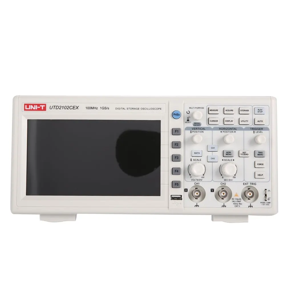 

UNI-T High Quality Scope Digital Oscilloscope Mini Oscilloscope CH 100MHZ USB OTG 7 Inch EU Promotion Sale Supplier