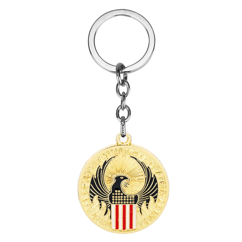 dongsheng Movie Fantastic Beasts and Where to Find Them Keychain Eagle Pendant Key Ring Holder Chaveiro Chain for Mens Car-5 | Украшения и