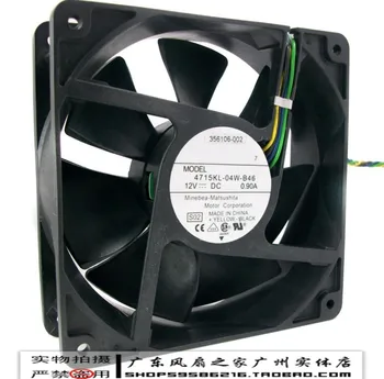 

For Nmb 1238 12cm 0.90a dual ball pwm fan 4715kl-04w-b46