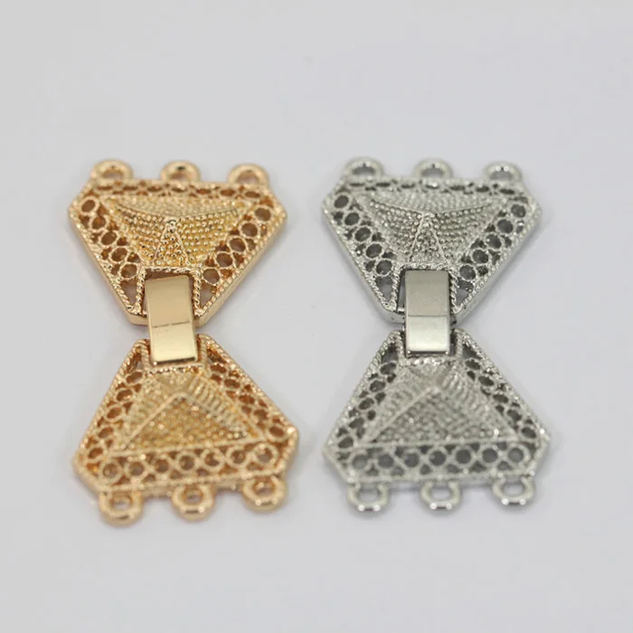 Wholesale Fashion New African Jewelry Clasps Fold Over Necklace