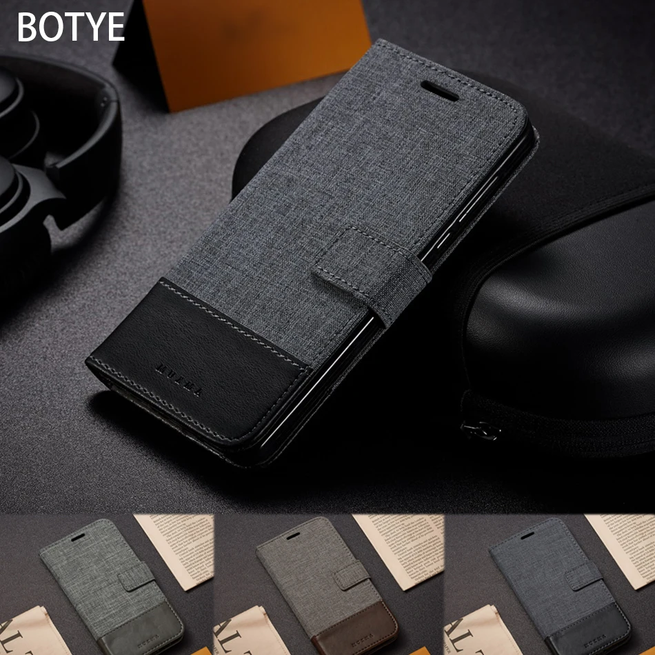 

BOTYE Canvas Case For Oneplus 6 Case For Oneplus 5t Shell For Oneplus 5 Fundas Cover For Oneplus 3t 3 Case Flip Business Coque