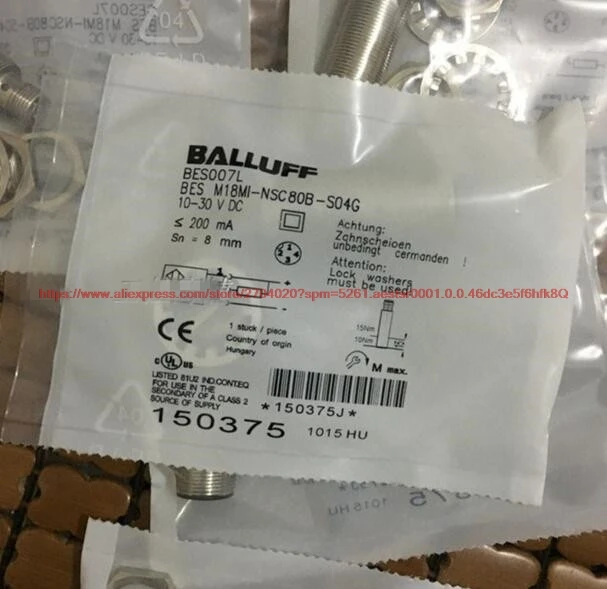 BES M18MI NSC80B S04G датчик приближения NPN нормально открытый Индуктивный датчик|Датчик