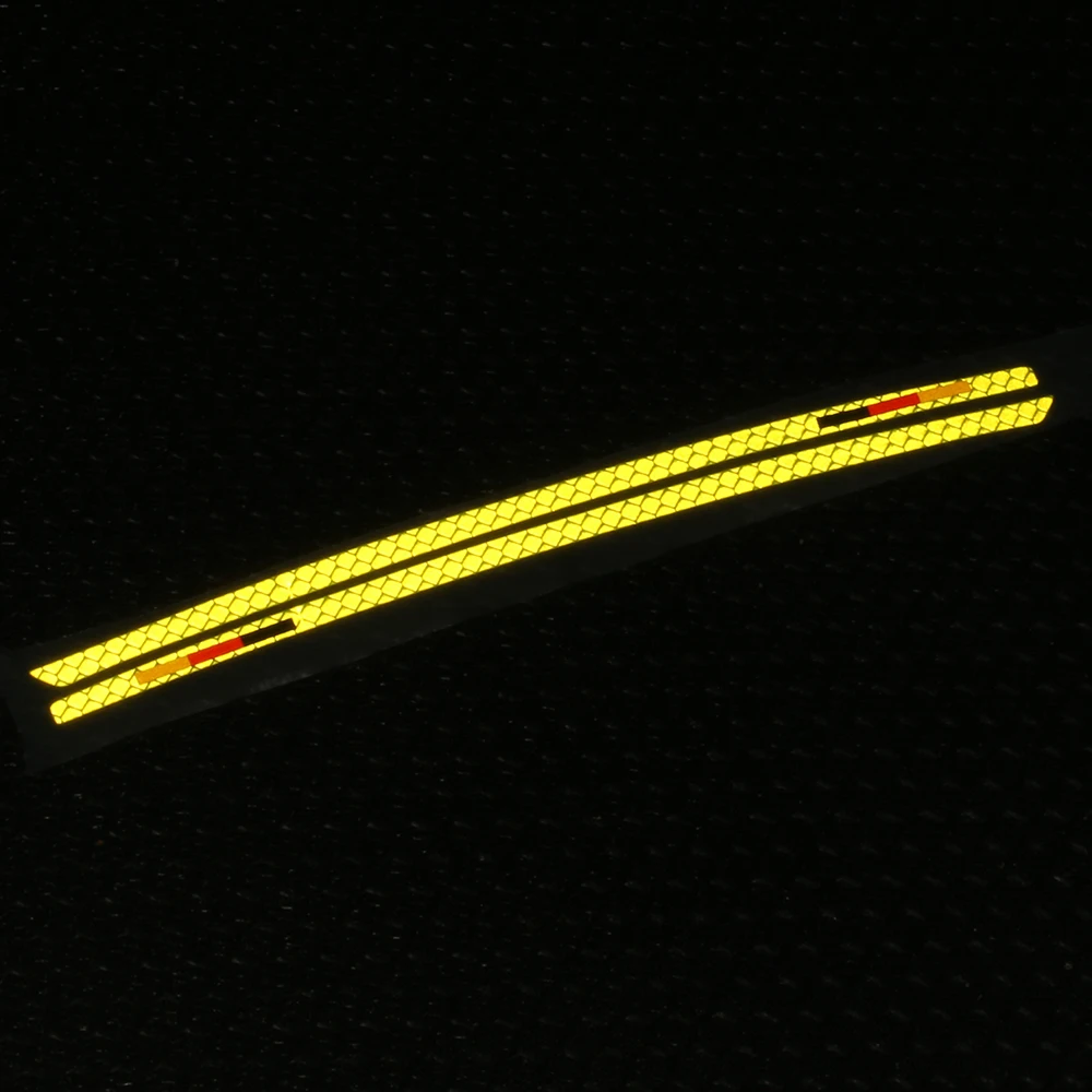 2 шт. для автомобильного стайлинга светоотражающий клейкая лента наклейка против столкновений боковое зеркало заднего вида автомобиля Наклейка для Audi a3 8 в- аксессуары