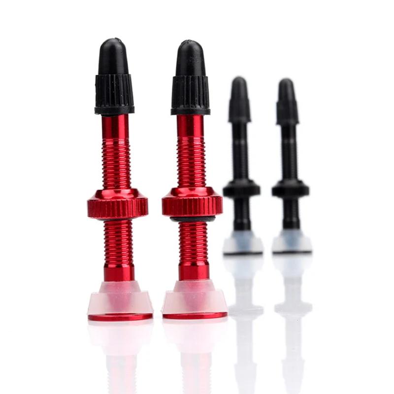 

1 pair bicycle tubeless tire valve for MTB road bike high quality aluminum alloy bike tubeless FV valve