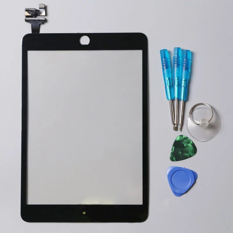 Для iPad mini 3 кодирующий преобразователь сенсорного экрана в сборе с ic разъемом