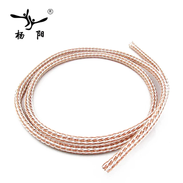 $US $15.00  Free shipping YYAUDIO 12TC Twist Cable OCC Speaker Cable HIFI Audio loudspeaker Wire Cord DIY 24 St