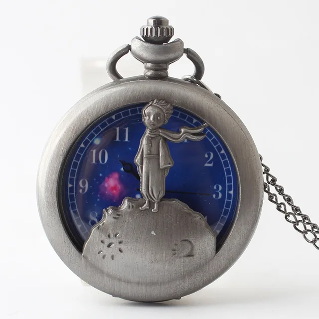 New figure European American fashion hollow carved little prince Pocket Watch Me New figure European American fashion hollow carved little prince Pocket Watch Me