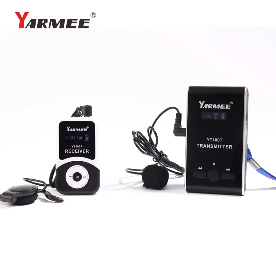 YARMEE Audio Tour Guide System Equipment/ Teaching Using in Classroom For 2 Transmitters And 30 Receivers | Электроника