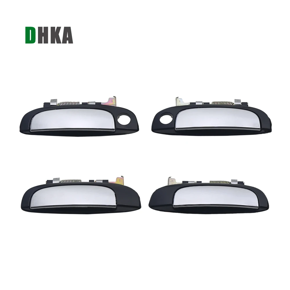 DHKA Внешний Дверные ручки для KIA Rio седан/Rio5 2006-2007 2008 2009 2010 2011(гордость) FR: 82660-1G050 FL: 82650-1G050 RR: 8366