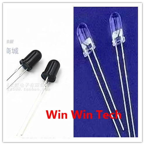 

20pair 5mm Infrared receiver and Infrared emitting transmit diodes IR LED all 40pcs