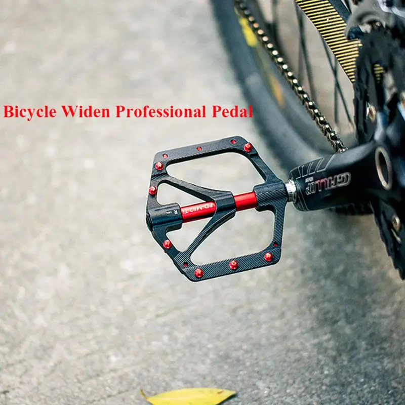 

BMDT-Promend bicycle pedal ti shaft MTB sports pedal Ultra light 251g non-slip large block wear high quality pedal