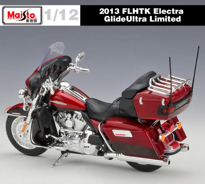 1:12 2013 FLUTK ELECTRA GLIDE Ультра ограниченная металлическая модель Maisto Diecast для спортивных гонок, мотоциклетная модель для коллекционирования