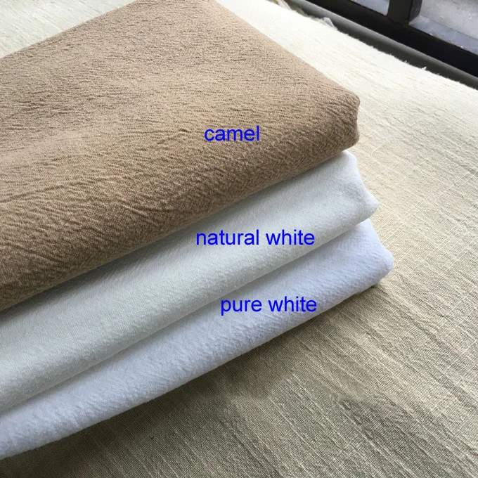 Ceny 100cm * 140cm myte letnie koszule materiał miękki krepa materiał na odzież bawełniana pościel jednolite farbowane