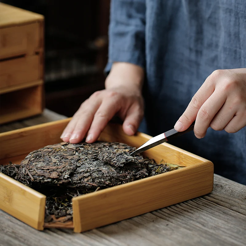 Креативное хранение коробка для пирожных Puer чайная посуда полка шкафчик из