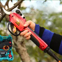 Высококачественный 220 В перезаряжаемый Электрический садовый секатор стригальная машинка ножницы для фруктовых деревьев