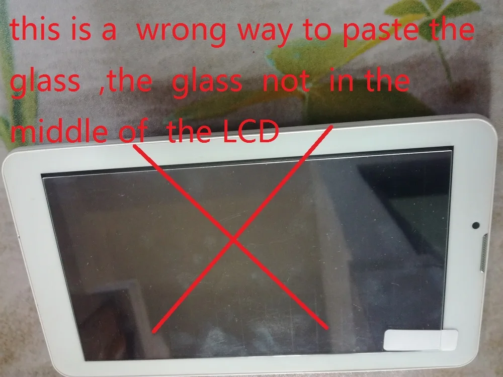Универсальный экран из закаленного стекла для " планшетных ПК Android Allwinner a13 a23 a33 ATM7021 ATM7031 MTK8312 MTK6572 MTK8382