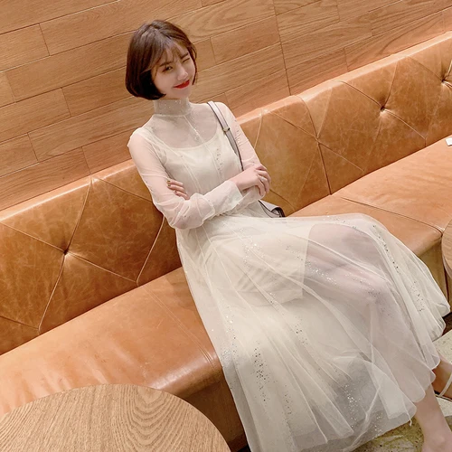 2 Pieces Set Sweet Geometric Sequined Mid-calf Maxi O-neck Summer Long Party Beach Women Summer Dress dresses woman party night 2 Pieces Set Sweet Geometric Sequined Mid-calf Maxi O-neck Summer Long Party Beach Women Summer Dress dresses woman party night