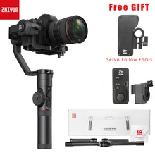ZHIYUN Crane 2 3-Axis Камера стабилизатор для цифровых зеркальных фотокамер Canon Nikon Z6 Z7 вихревой в режиме 360 градусов POV VS DJI Ronin S A2000