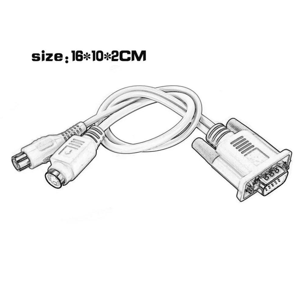 15 Pin VGA SVGA к S Video видео RCA кабель адаптер конвертер для ТВ ПК ноутбук штекер + RCA| |