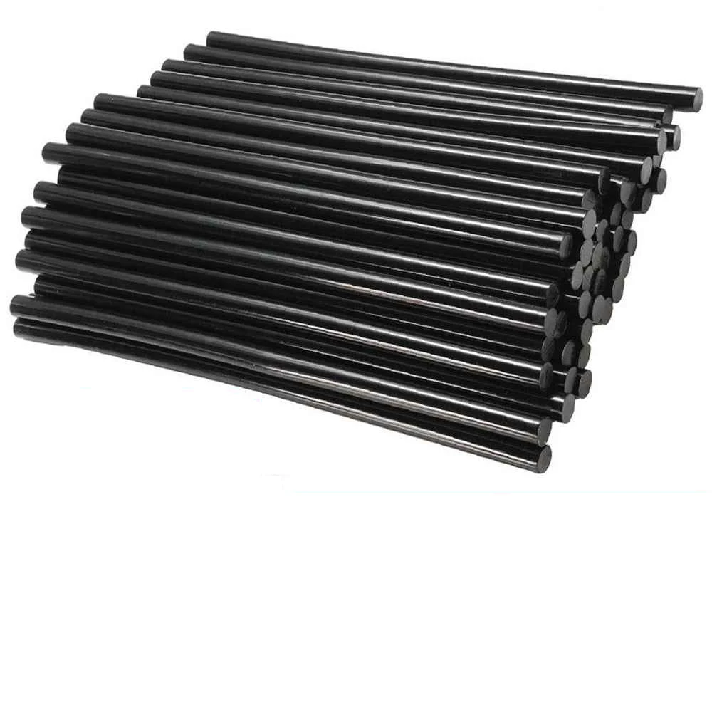 Новое поступление 50 шт 11 мм x 270 мм автомобиля клей-карандаш черный DIY термоклей палочки для горячего расплава Мульти Набор инструментов для