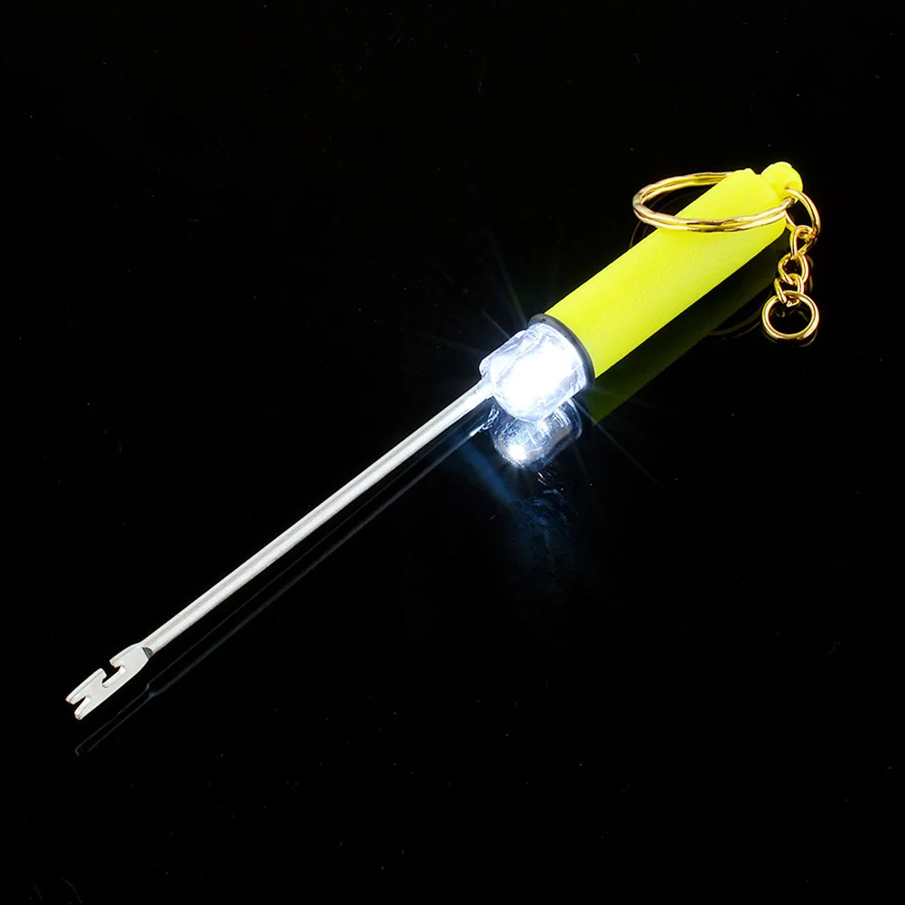 

1Pc Fishing Hook Detacher Remover Extractor Device with LED Light Fishing Handle Tools Outdoor Sports Accessory