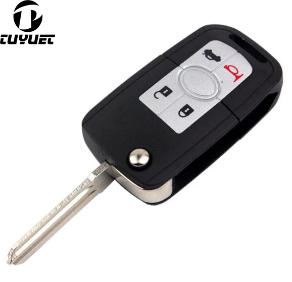 

4 Buttons Flip Remote Key Shell for Buick LaCrosse Car Key Blanks