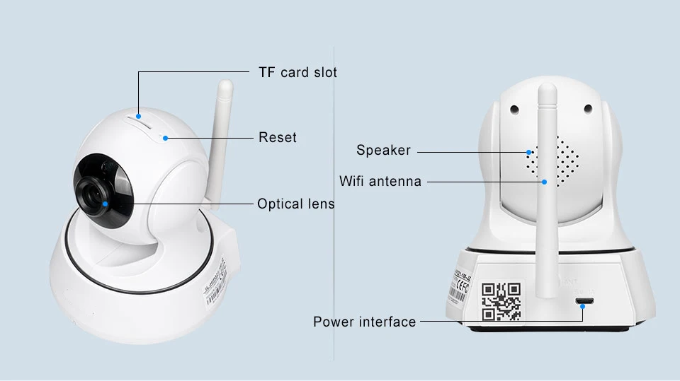 INQMEGA 720 P облачного хранения IP камера Wi Fi cam охранных камеры скрытого видеонаблюдения сетевая камера системы скрытого наблюдения ночное