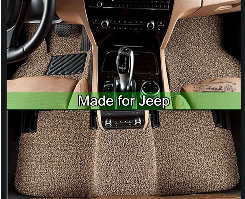 PVC Coil Car Floor Mats for Jeep Grand Cherokee Commander Compass