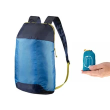 Открытый отдыха сумка мини складной кожи пакет рюкзак для мужчин и женщин портативный большой ёмкость