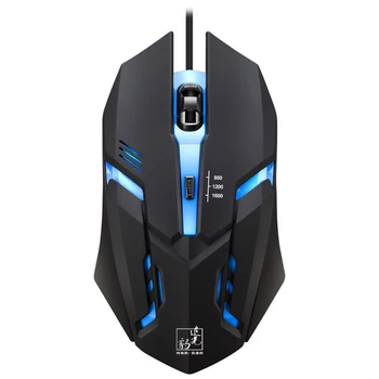 

2019 NEW USB Wired Mouse LED Light 4 Button 1600DPI Optical Mouse Ergonomic Pro Gamer Gaming Mouse Mice A30
