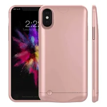 New Power Bank Case Cover for iphoneX iPhone X External Portable Backup Battery Charger Rechargeable Powerbank Phone Cases